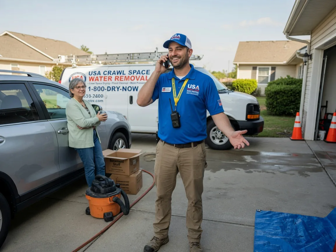 Crawl Space Water Removal Glidden, TX FAQs